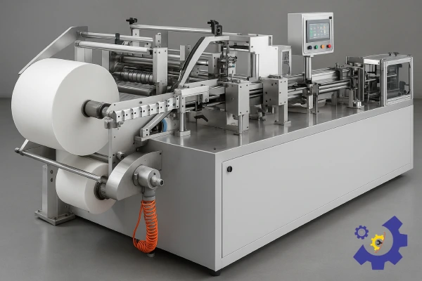 دستگاه تولید دستمال‌های رولی (دلسی)